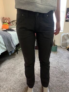 Slim Dark Grey Women's work Pants